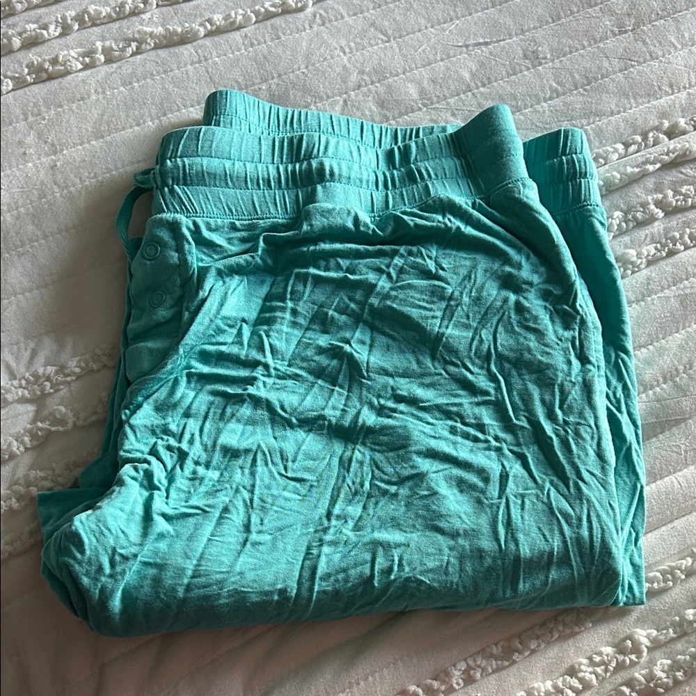 Little Sleepies Teal Pajama Pants